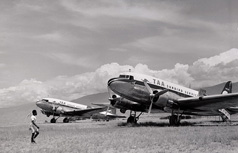 DC3s at Goroka